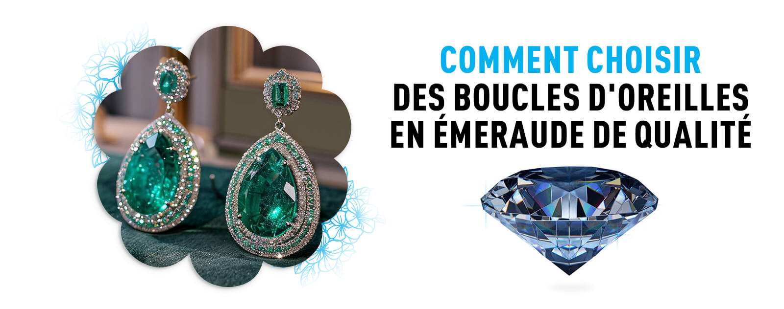Boucle-Oreille-en-Emeraude