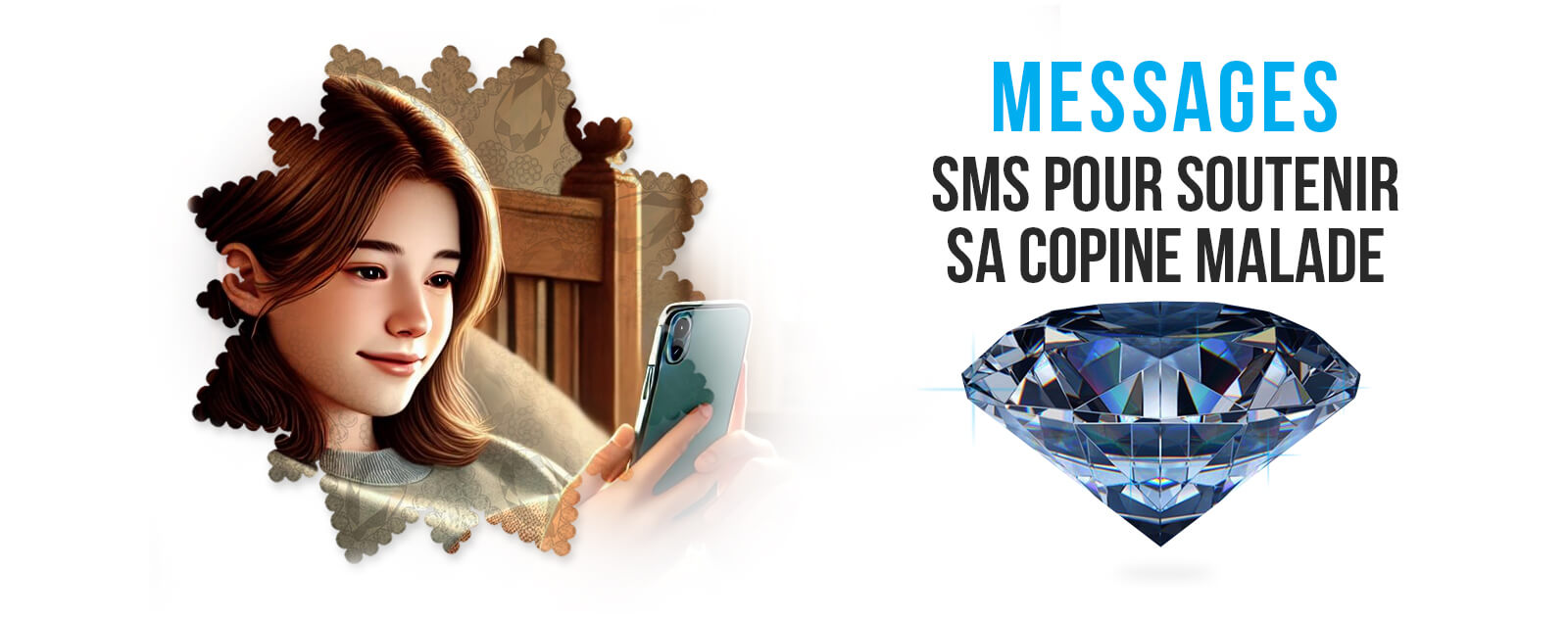 message pour reconforter sa copine malade