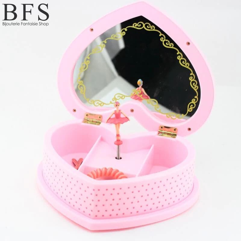 Boîte à Bijoux Musicale Coeur - Boîte à Bijoux