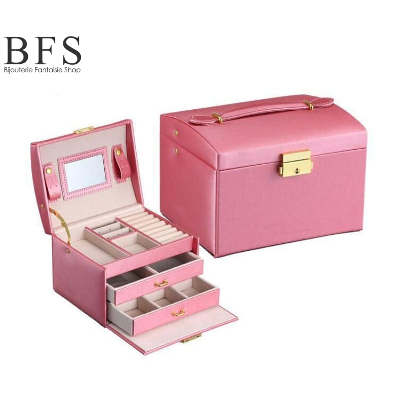 boite-a-bijoux-portable-classique-rose