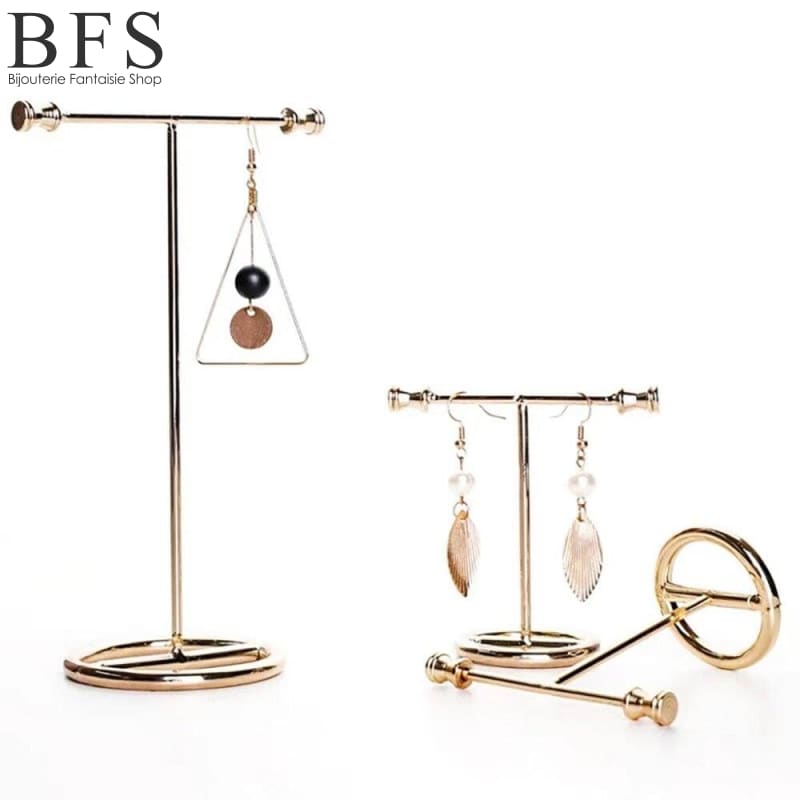 Porte-Boucle-Oreille-Plaqué-or