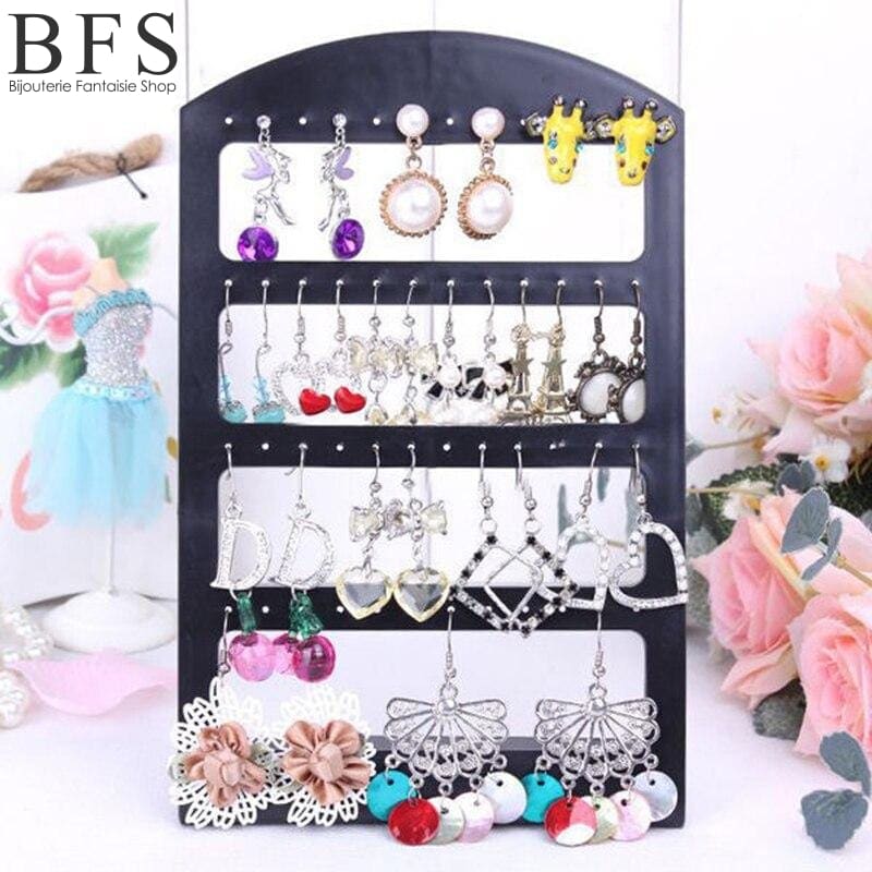 Porte-Boucle-Oreille-Noir