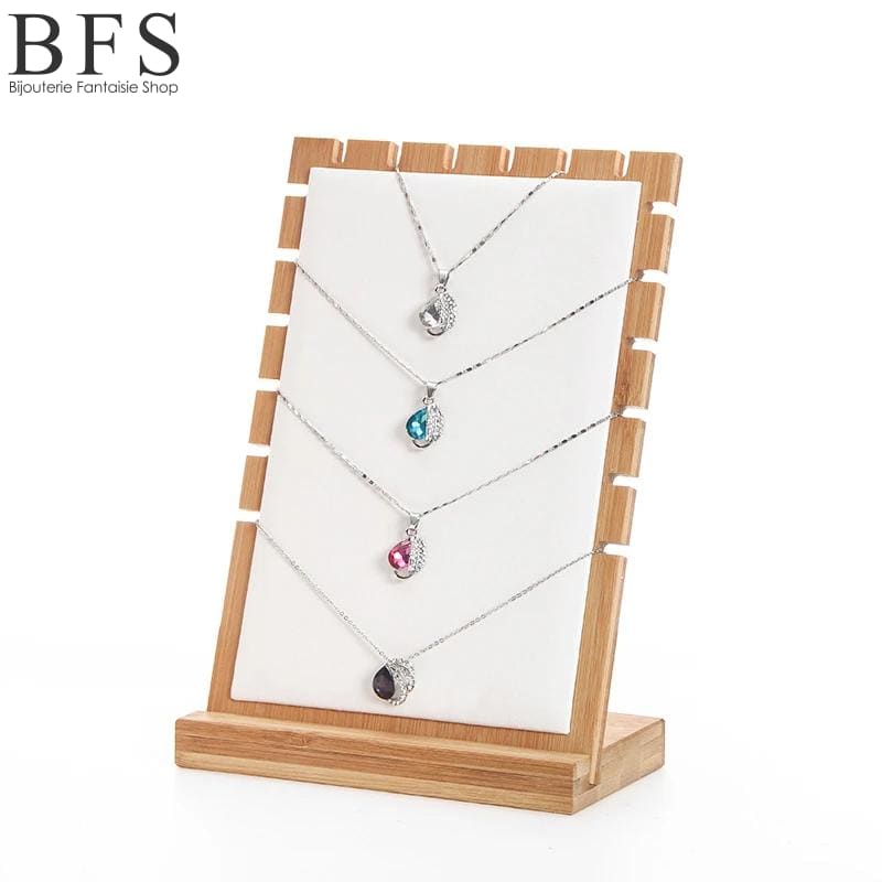Presentoir-Collier-Fantaisie-Bois